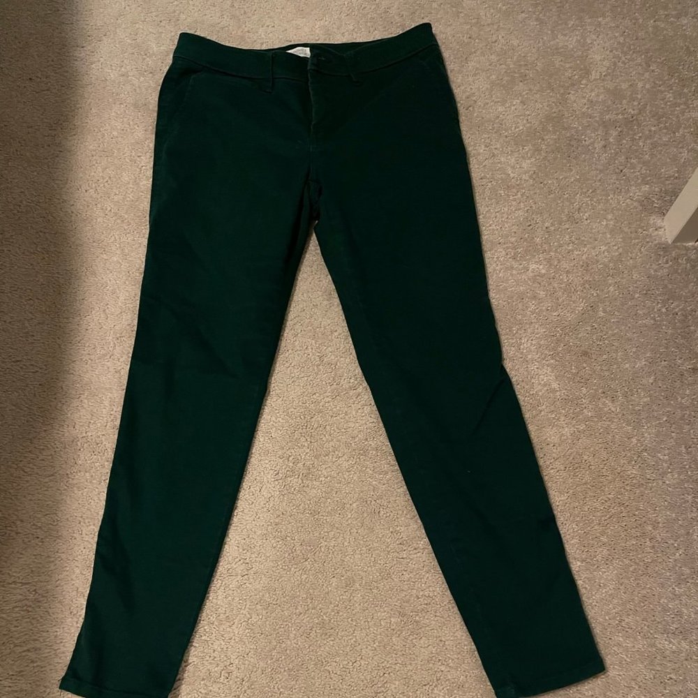 Green Chino Pants
